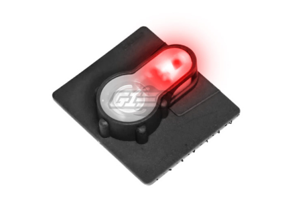FMA S-Lite Velcro Base Strobe Light ( Black / Red Light )