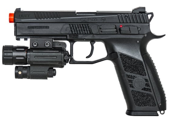 ASG CZ P-09 GBB Airsoft Pistol ( Black )