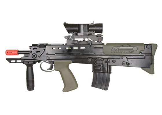 Ares L85 AFV Carbine AEG Airsoft Rifle ( Black / OD Green ) Ares L85 AFV Carbine AEG Airsoft Rifle ( Black / OD Green )