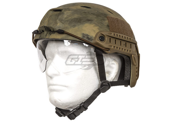 Lancer Tactical BJ Type Basic Version Helmet w/ Visor ( A-TACS AU / M )