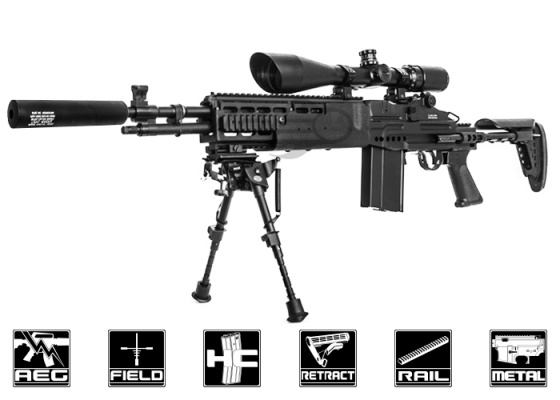 Classic Army Full Metal M14 EBR AEG Airsoft Rifle ( Battlefield 4 Inspired )