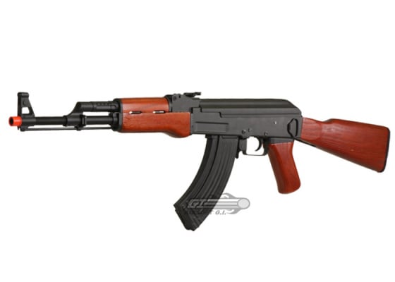 CYMA CM046 AK47 Blowback AEG Airsoft Rifle ( Wood )