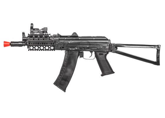E&L Airsoft A104-B AK74U RIS Carbine AEG Airsoft Rifle ( Black )
