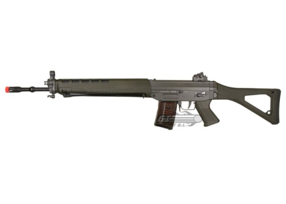 Swiss Arms SG 550 AEG Airsoft Rifle ( Black ) by G&G
