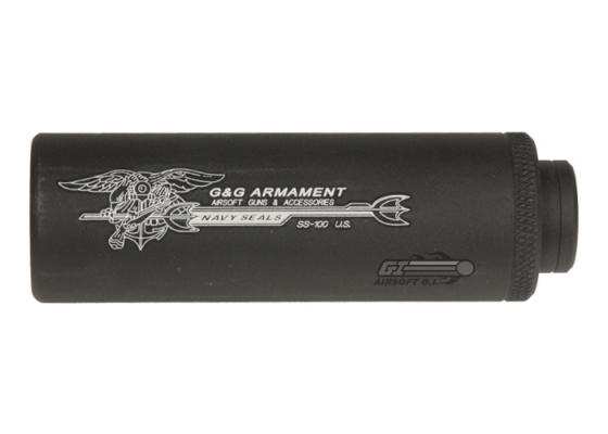 G&G SS-100 US Barrel Extention ( CCW / Black ) (Long Type)