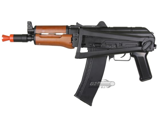 GHK Full Metal / Real Wood AK-74U GBB Airsoft Rifle