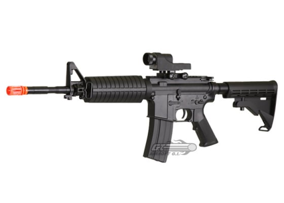 JG FB6604 M4A1 Carbine AEG Airsoft Rifle ( Black )