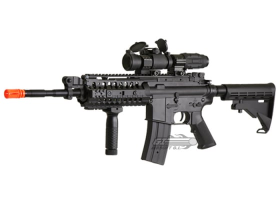 JG GB6613 M4 S-System Carbine AEG Airsoft Rifle ( Black ) JG GB6613 M4 S-System Carbine AEG Airsoft Rifle ( Black )