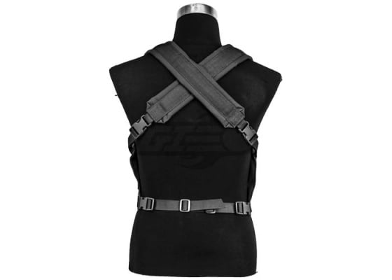 King Arms MPS AK Combat Chest Rig ( Black )