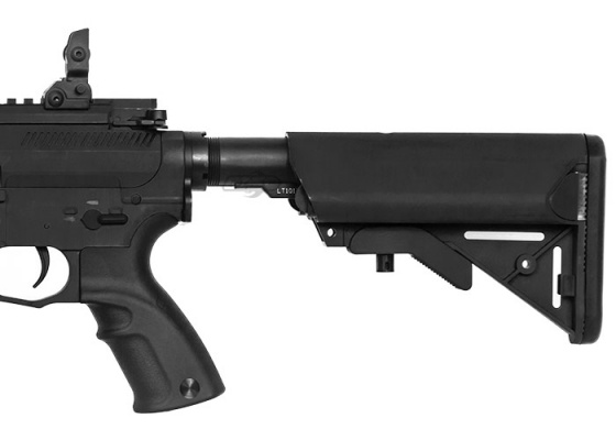 Lancer Tactical Elite MMC LT101BR M4 10.5" Carbine Recoil AEG Airsoft Rifle ( Black )