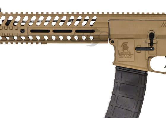 Lancer Tactical Elite MMC LT101TL M4 10.5" Carbine AEG Airsoft Rifle Low FPS Package ( Tan )