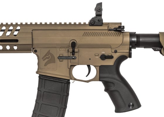 Lancer Tactical Elite MMC LT101TR M4 10.5" Carbine Recoil AEG Airsoft Rifle ( Tan )