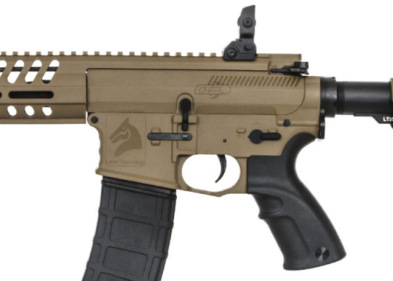 Lancer Tactical Elite MMC LT102TR M4 14.5" Carbine Recoil AEG Airsoft Rifle ( Tan )