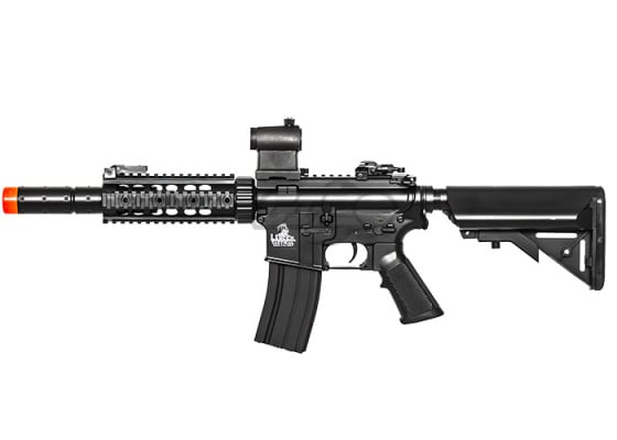 Lancer Tactical LT15B M4 SD Carbine AEG Airsoft Rifle ( Black )