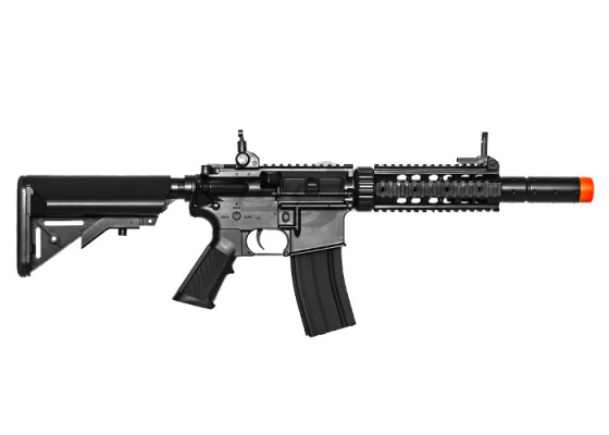 Lancer Tactical LT15B M4 SD Carbine AEG Airsoft Rifle ( Black )