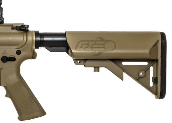 Lancer Tactical LT15T M4 SD Carbine AEG Airsoft Rifle ( Tan )