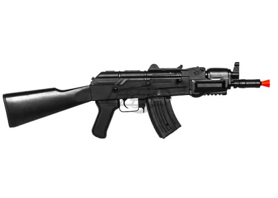 Lancer Tactical LT16B AK47 BETA Spetsnaz Carbine AEG Airsoft Rifle ( Black )