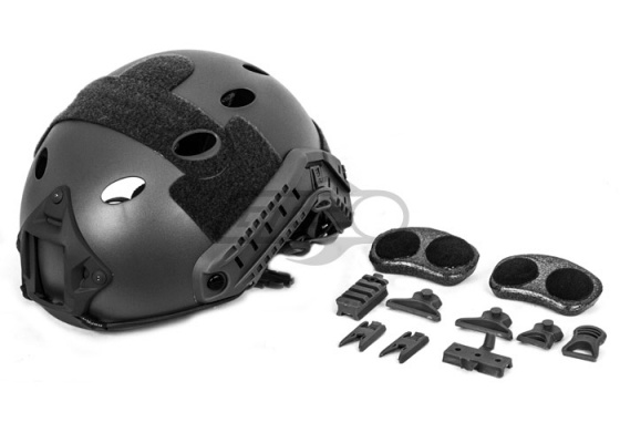 Lancer Tactical PJ Type Helmet ( Black )