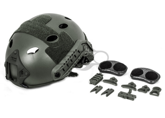 Lancer Tactical PJ Type Helmet ( Foliage  )
