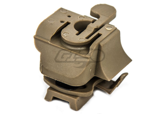 Lancer Tactical Helmet Light Mount ( Flat Dark Earth )