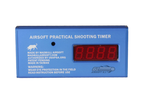 Madbull Practical Shooting Timer ( Blue / Silver )
