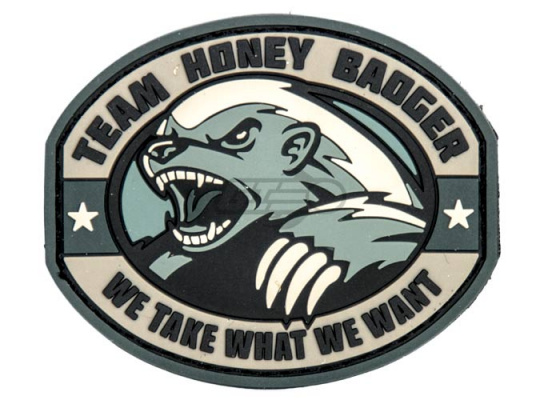Mil-Spec Monkey Honey Badger PVC Patch ( ACU )