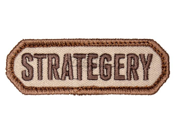 Mil-Spec Monkey Strategery Patch ( Desert )