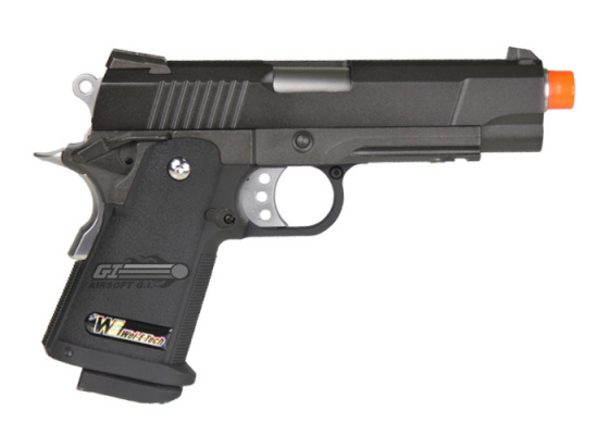 WE Hi Capa 4.3 S 1911 Compact GBB Airsoft Pistol ( Black )