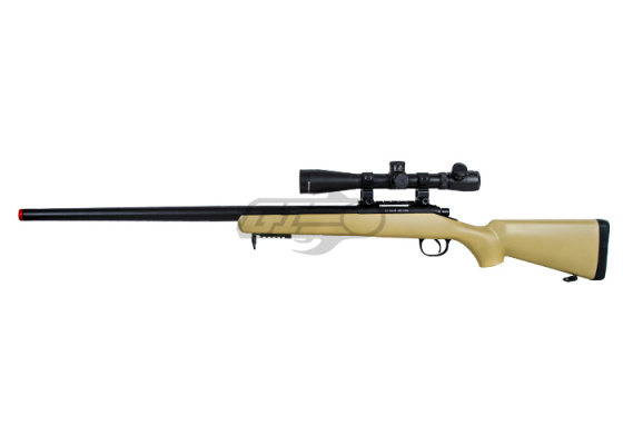 Well MB02B Bolt Action Sniper Airsoft Rifle ( Tan )