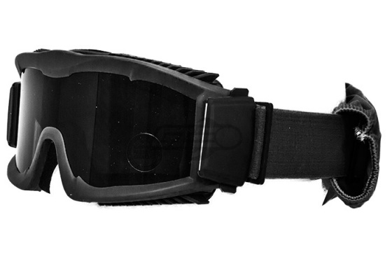 Lancer Tactical CA-221BB Airsoft Safety Smoked Lens Goggles Vented ( Black )