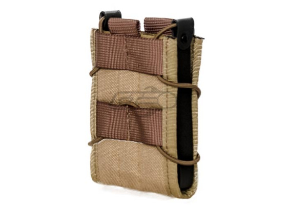 Lancer Tactical M4 / M16 Clam Single Magazine Pouch ( Tan )