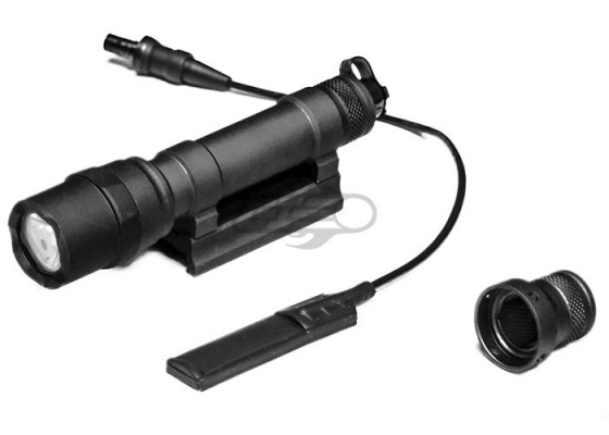 Lancer Tactical 200 Lumen Flashlight w/ QD Mount ( Blk / Type 1 )