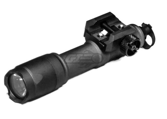 Lancer Tactical 200 Lumen Flashlight w/ QD Mount ( Blk / Type 3 )