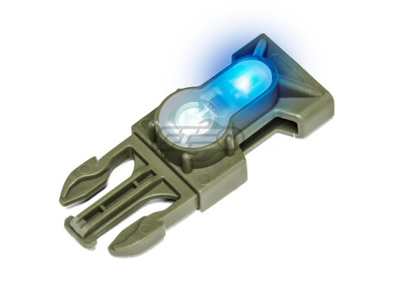 FMA S-Lite Mil-Spec Side Release Buckle Strobe Light ( Foliage / Blue Light )