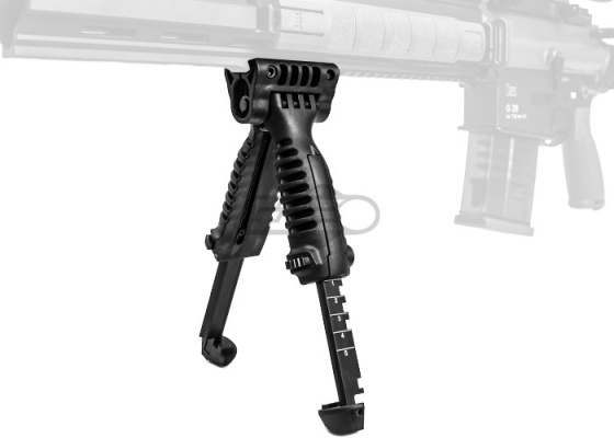 Tac 9 Industries Vertical Tactical Bipod Foregrip ( Black )