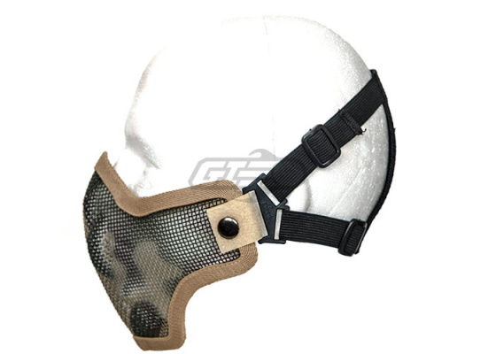 Emerson Half-Face Mesh Mask ( Desert Camo )