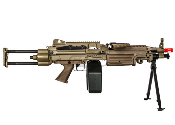 A&K Desert M249 PARA AEG Airsoft LMG ( Tan )