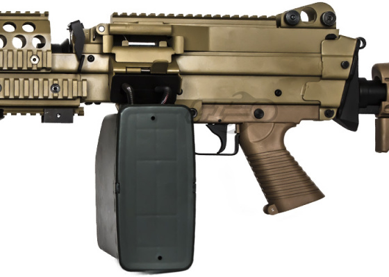 A&K Desert MK46 SPW AEG Airsoft LMG ( Tan )