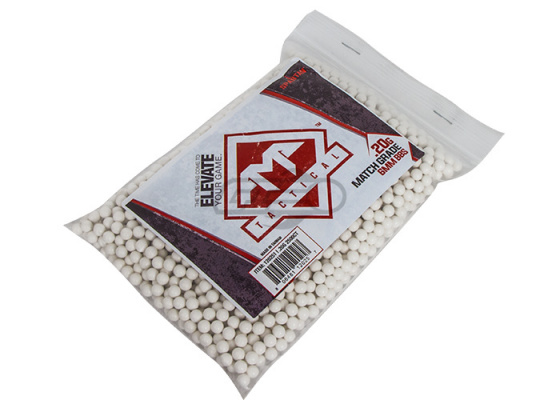 Amp Tactical Match Grade .20g 2500 ct. BBs ( White )