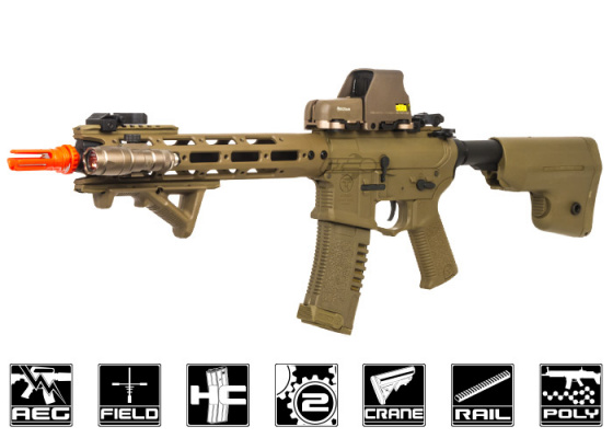 Ares Amoeba AM09 M4 Carbine AEG Airsoft Rifle ( Flat Dark Earth )