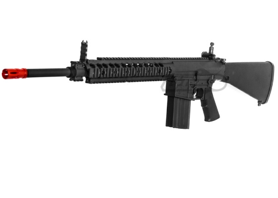 Knight's Armament Full Metal M110 SASS W/ETS AEG Airsoft Gun ( Black ) by ARES