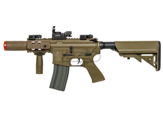 Ares S-Class M4 CQC RIS Carbine AEG Airsoft Rifle ( Dark Earth )