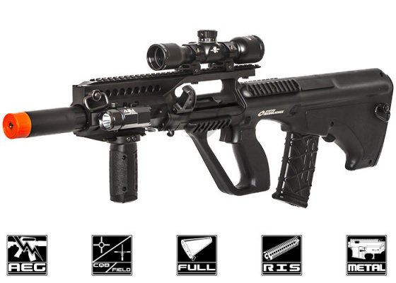 ASG Styer AUG A3 MP Carbine AEG Airsoft Rifle ( Black )