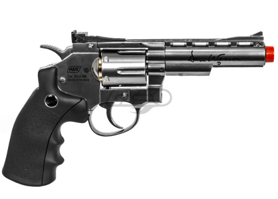 ASG Dan Wesson 4" Revolver Co2 Airsoft Pistol ( Silver )