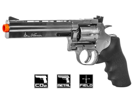 ASG Dan Wesson 715 6" Revolver Co2 Airsoft Pistol ( Silver )