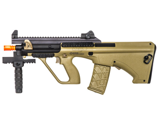 ASG Proline Styer AUG A3 XS Commando Carbine AEG Airsoft Rifle ( Tan )