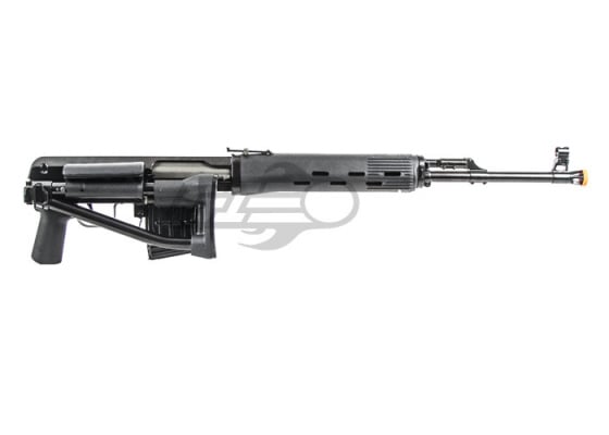 ASG Dragunov SVD-S Bolt Action Spring Sniper Airsoft Rifle ( Black )