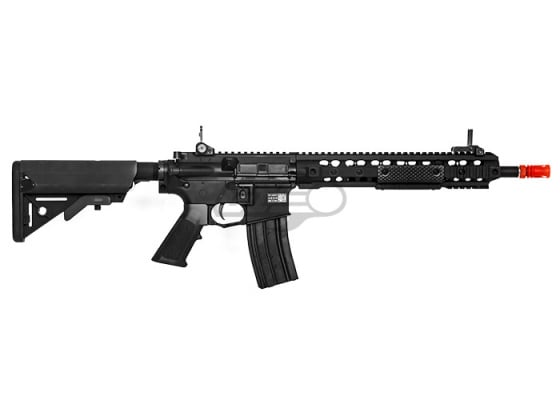 Knights Armament SR16 URX3.1 ( B.R.S.S ) Recoil Carbine AEG Airsoft Rifle by Bolt ( Black )