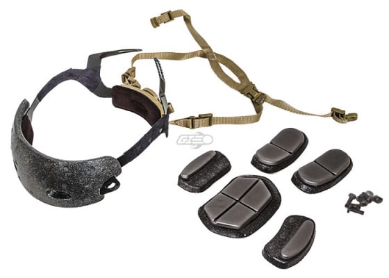 Bravo Quick Adjustment Helmet Strap Kit ( Tan )