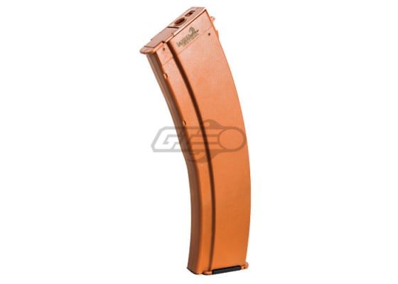 Lancer Tactical 650rd AK / RPK AEG Flash Magazine ( Orange )